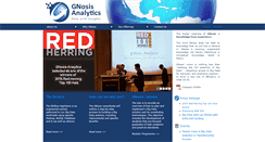 Desktop Screenshot of gnosis-analytics.com