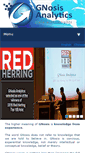 Mobile Screenshot of gnosis-analytics.com